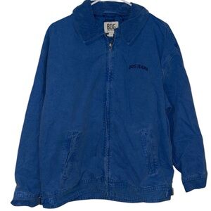 BDG Blue Utility Style Zip Up Jacket NEW